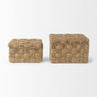 Mercana Hanalei Seagrass Boxes with Lids- Set of 2