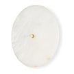 Mercana Dolly Brushed Gold Metal w/ Alabaster Shade 4-Light Wall Sconce