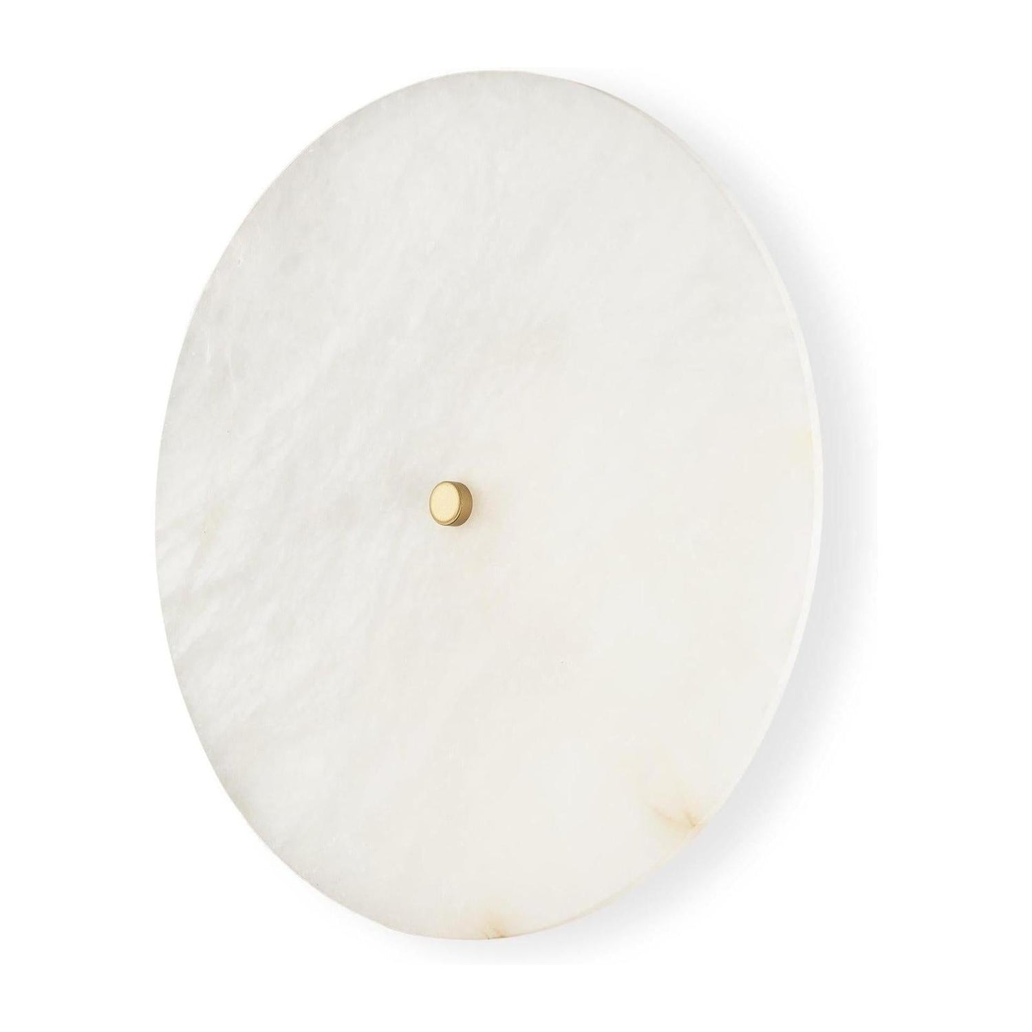 Mercana Dolly Brushed Gold Metal w/ Alabaster Shade 4-Light Wall Sconce