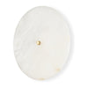 Mercana Dolly Brushed Gold Metal w/ Alabaster Shade 4-Light Wall Sconce
