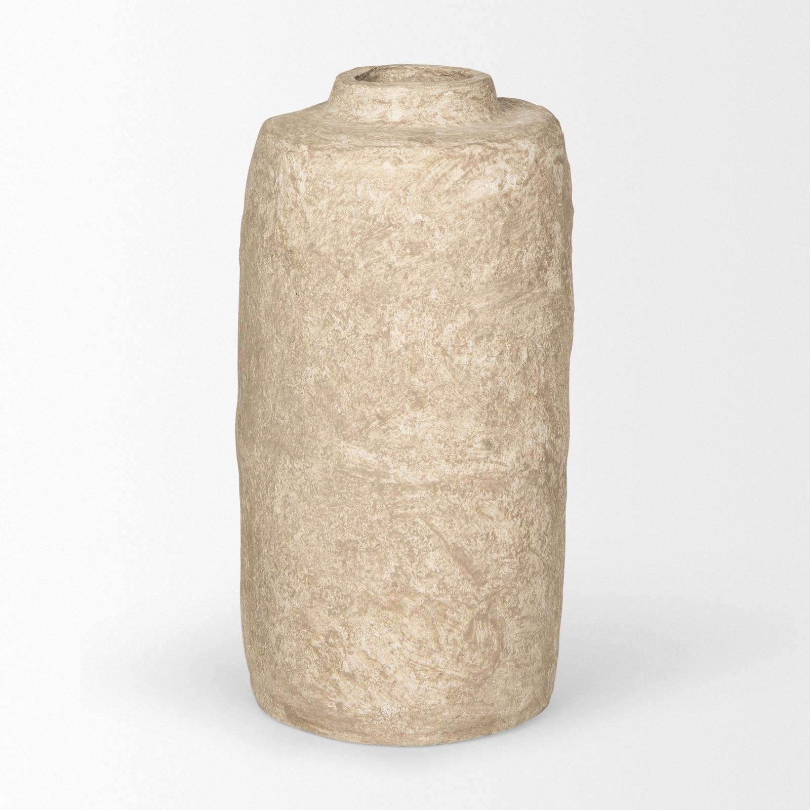 Mercana Rama Paper Mache Floor Vase
