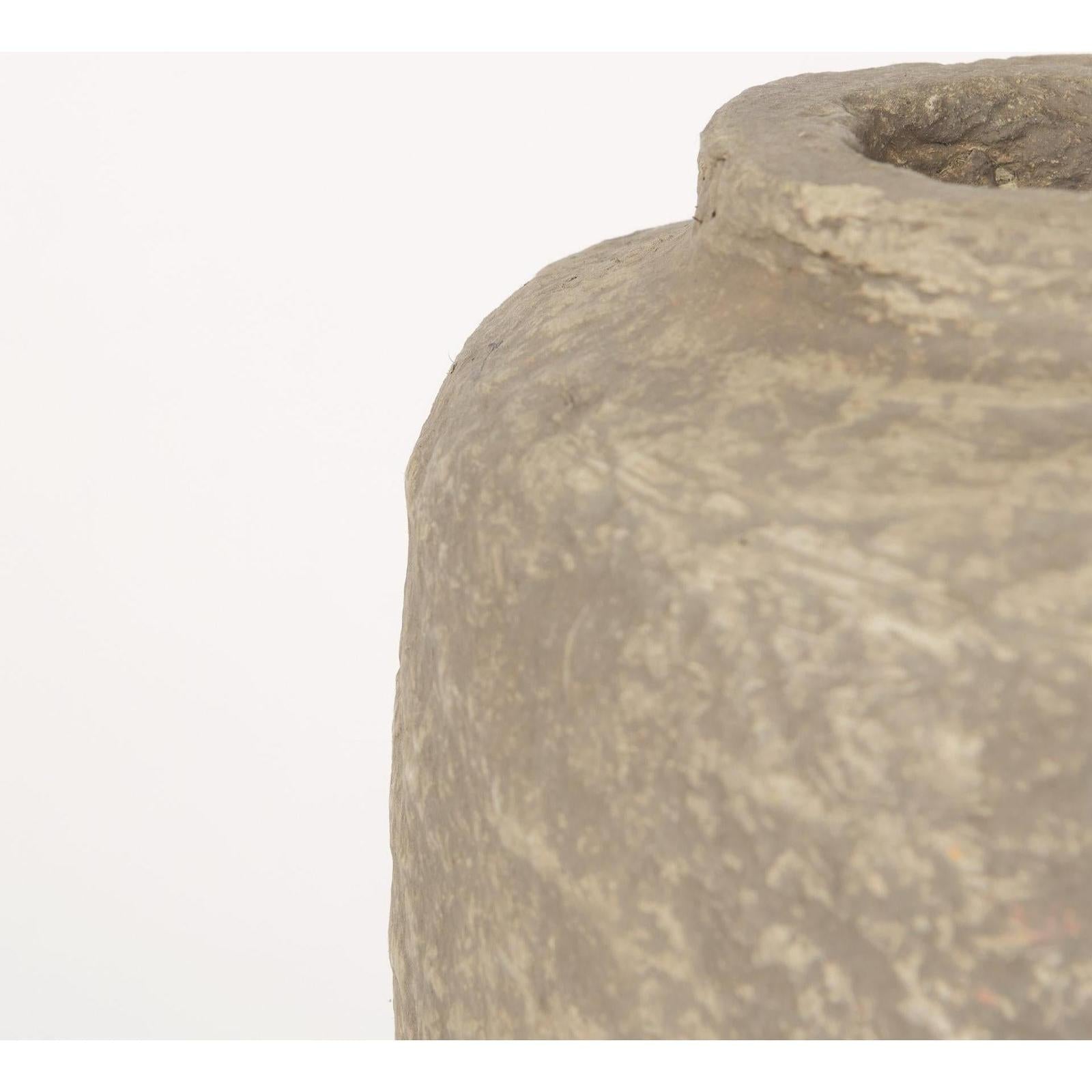 Mercana Bala Gray Paper Mache Vase