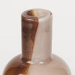 Mercana Marans Amber Multi-Color Glass Vase