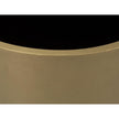 Mercana Eclipse Drum Base w/ Brown Wood Top End/Side Table