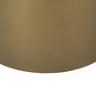 Mercana Eclipse Drum Base w/ Brown Wood Top End/Side Table