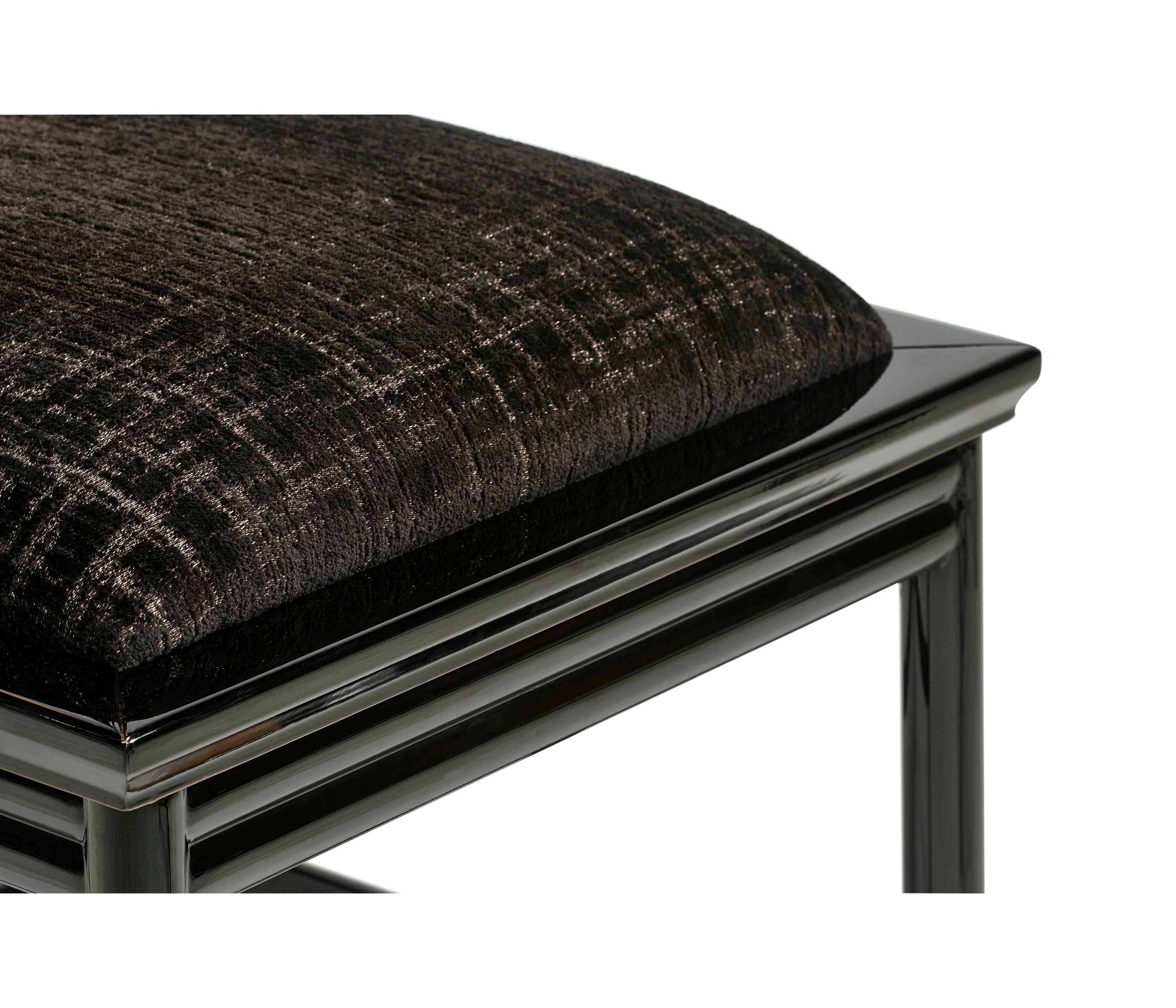 Jonathan Charles Fusion Black Gloss Dining Side Chair ( 500250-SC-LBG-F048 )