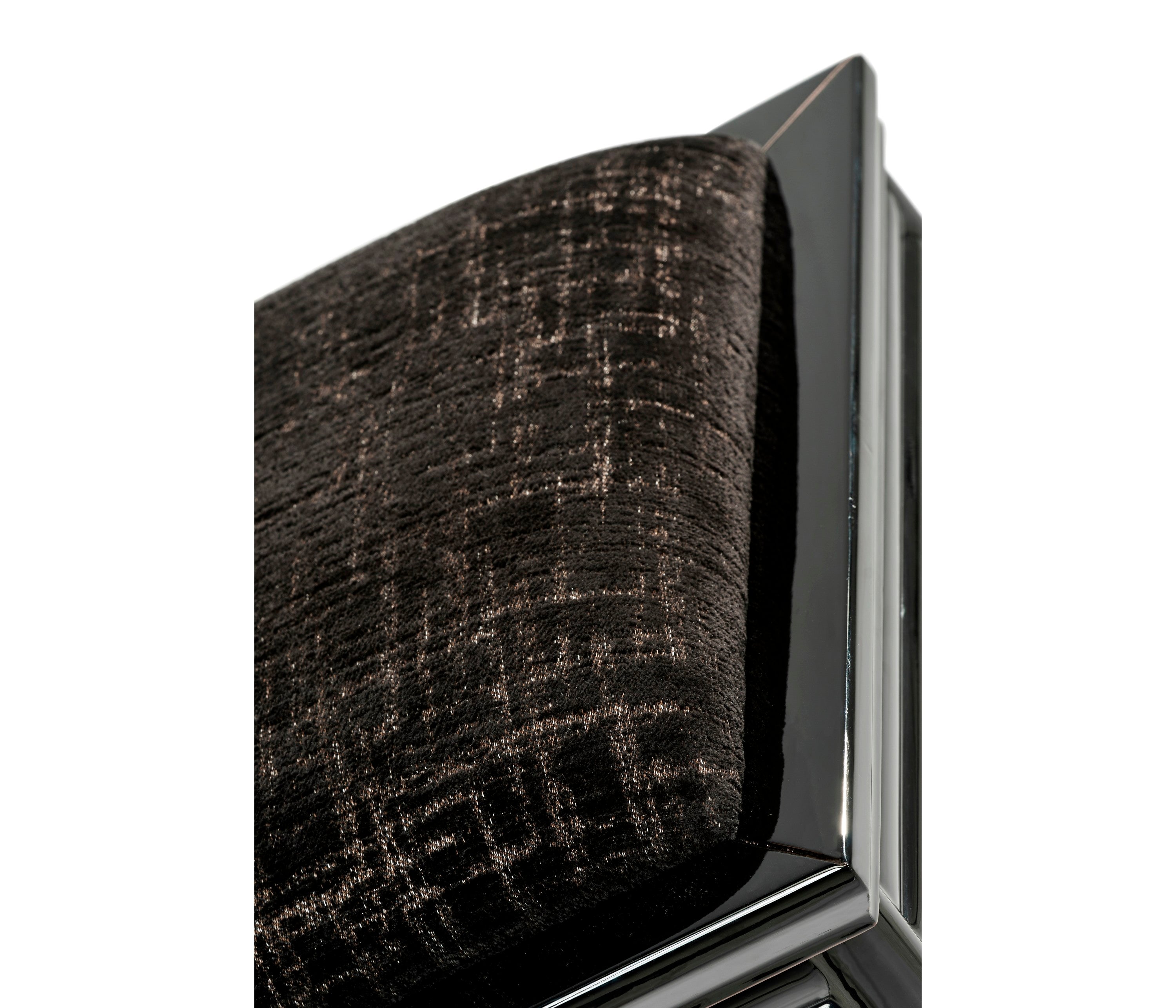 Jonathan Charles Fusion Black Gloss Dining Side Chair ( 500250-SC-LBG-F048 )