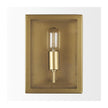 Mercana Cairn Metal w/ Glass 1-Light Wall Sconce Clearance