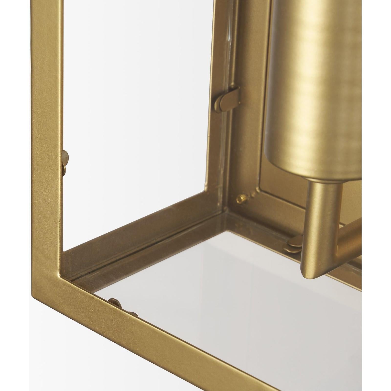 Mercana Cairn Metal w/ Glass 1-Light Wall Sconce Clearance