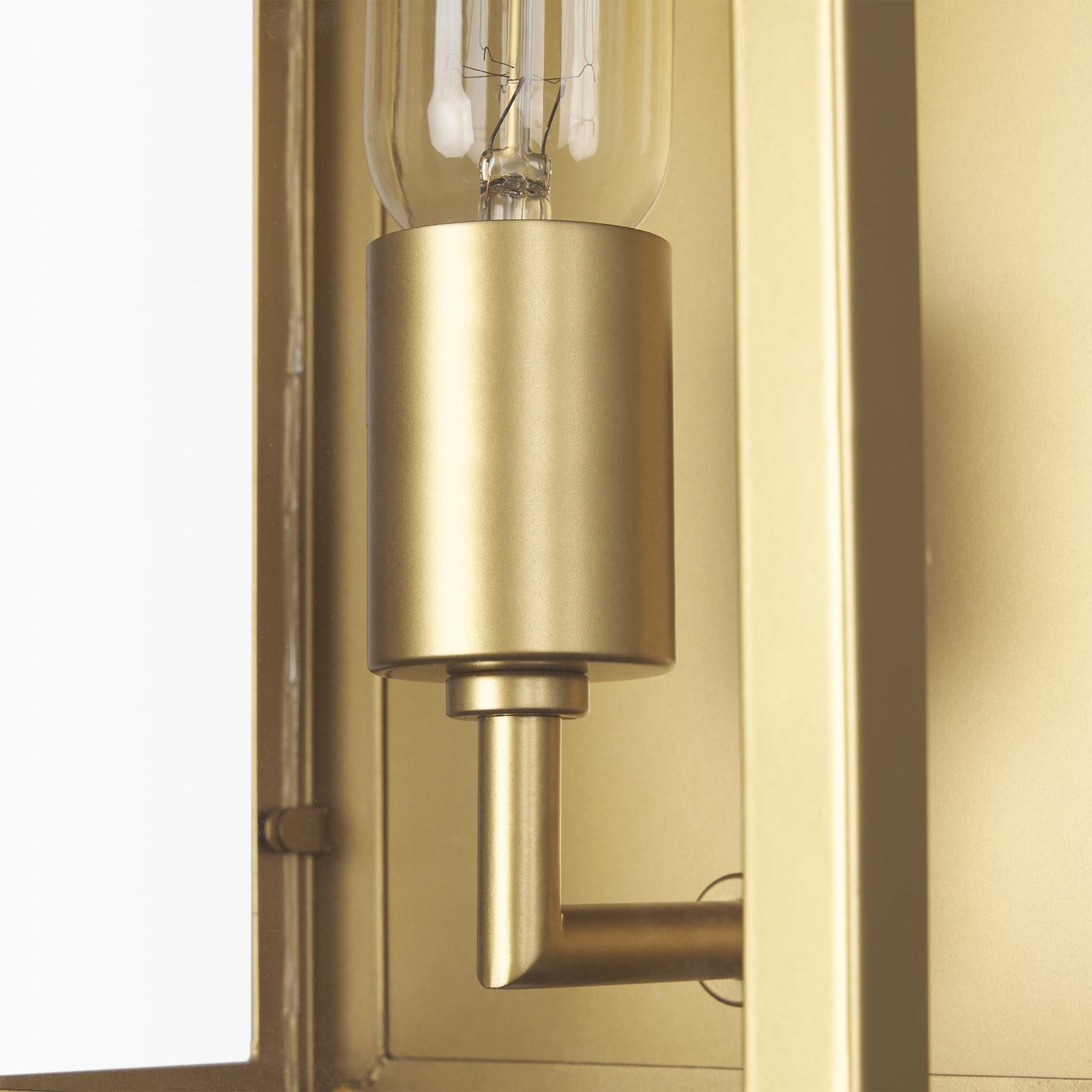Mercana Cairn Metal w/ Glass 1-Light Wall Sconce Clearance