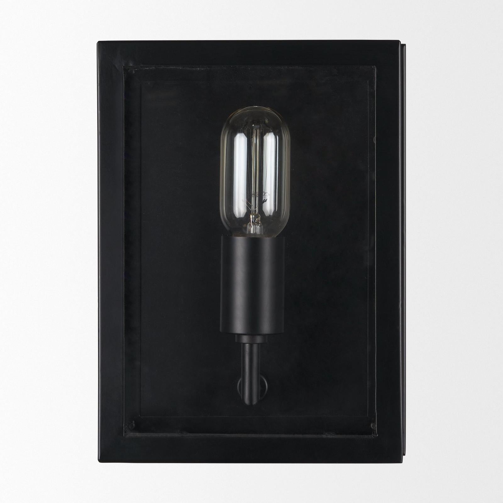 Mercana Cairn Metal w/ Glass 1-Light Wall Sconce Clearance