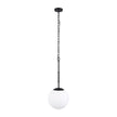 Mercana Edie Frosted Glass Globe 1-Light Pendant Clearance