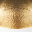 Mercana Karina Round Hammered Metal Dome Pendant Light