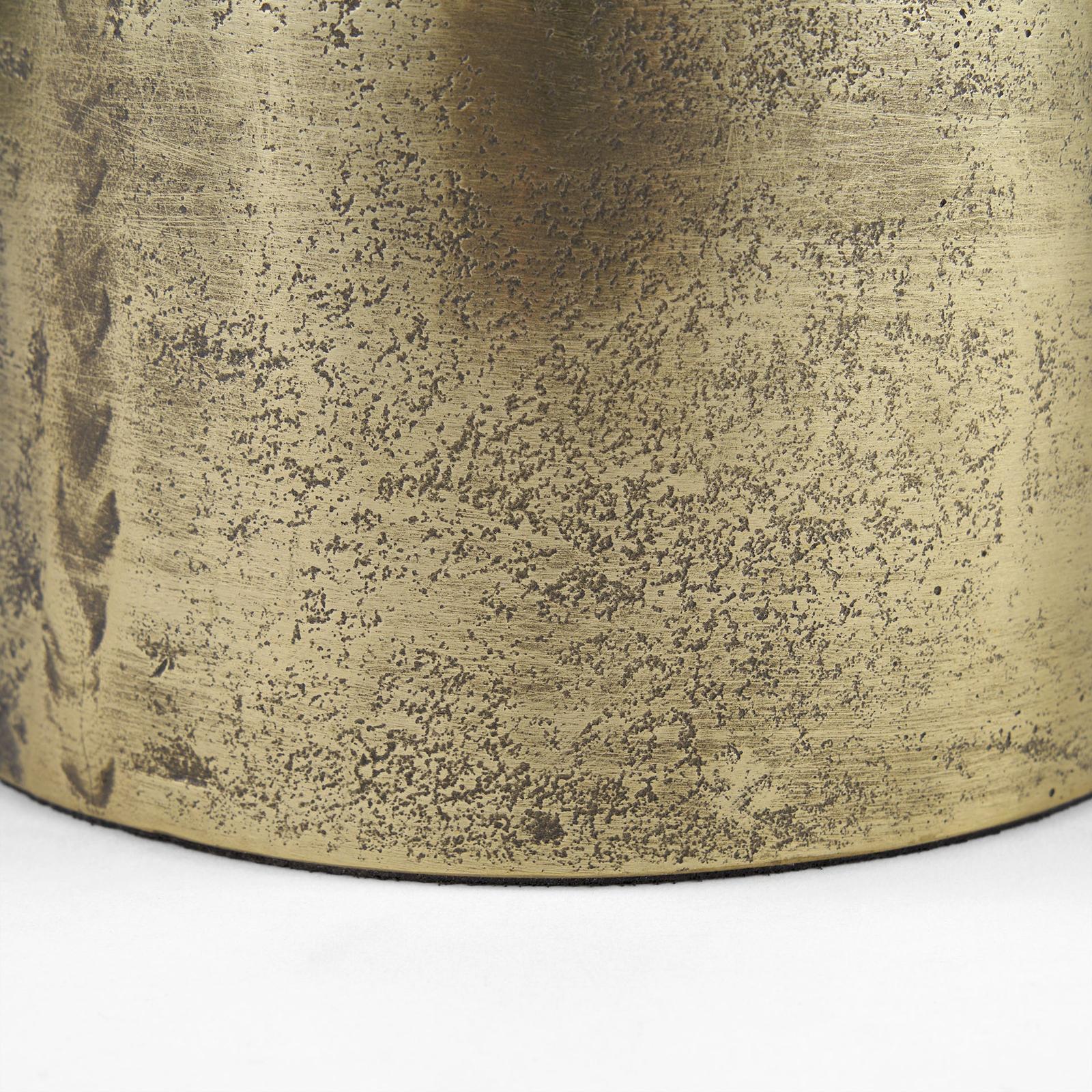 Mercana Quonset Brass Finished Aluminum Metal Ornament Clearance