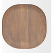 Mercana Ernest Medium Brown Wood Bar Stool Clearance