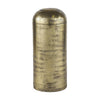 Mercana Quonset Extra Tall Brass Finished Aluminum Metal Pillar Object Clearance