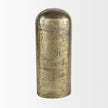 Mercana Quonset Extra Tall Brass Finished Aluminum Metal Pillar Object Clearance