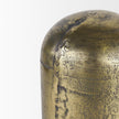 Mercana Quonset Extra Tall Brass Finished Aluminum Metal Pillar Object Clearance