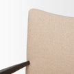 Mercana Argent Beige Boucle Accent Chair Clearance