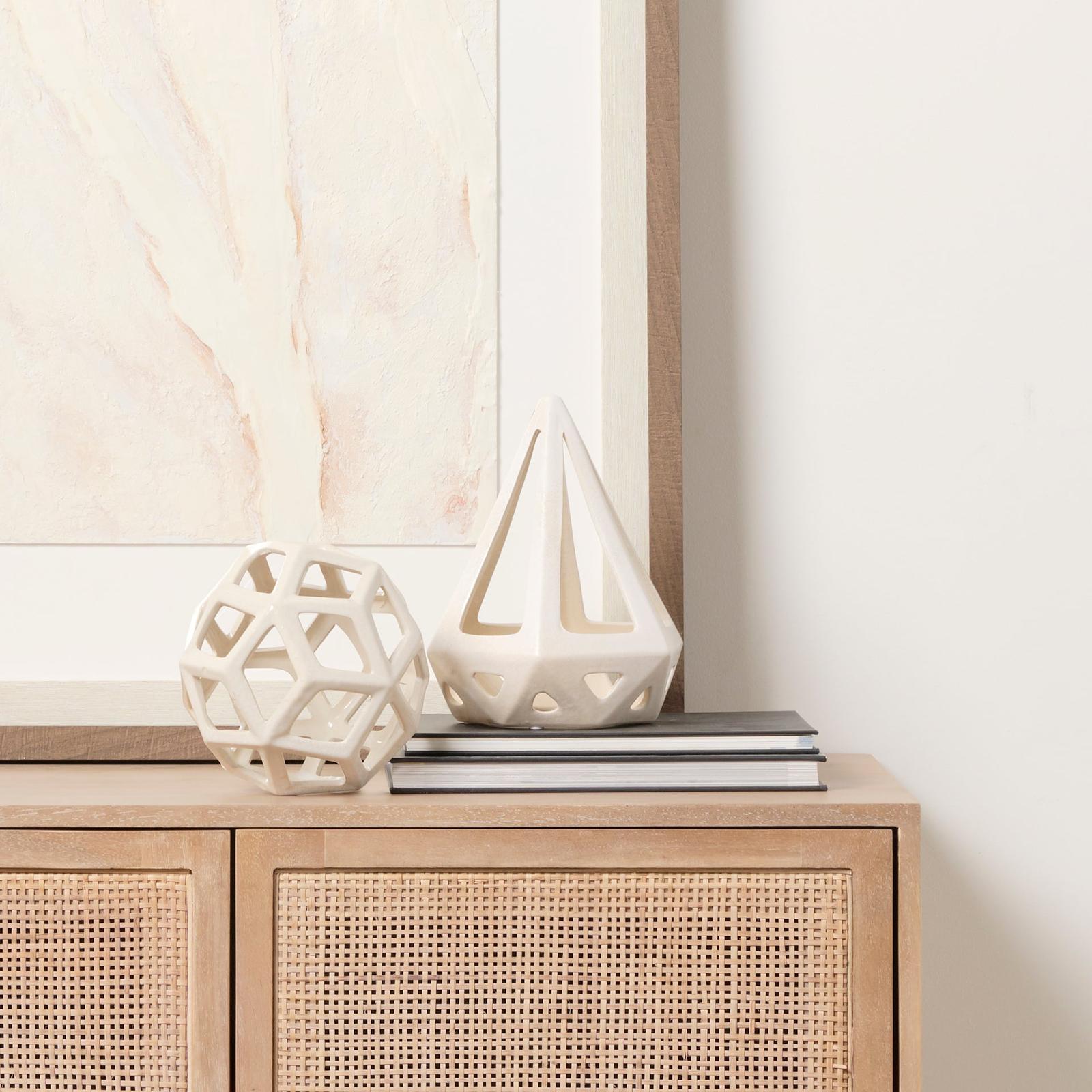 Mercana Hood Geometric Ceramic Object Clearance