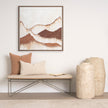 Mercana Jace Cream w/ Beige Stripe Decorative Pillow Cover Clearance