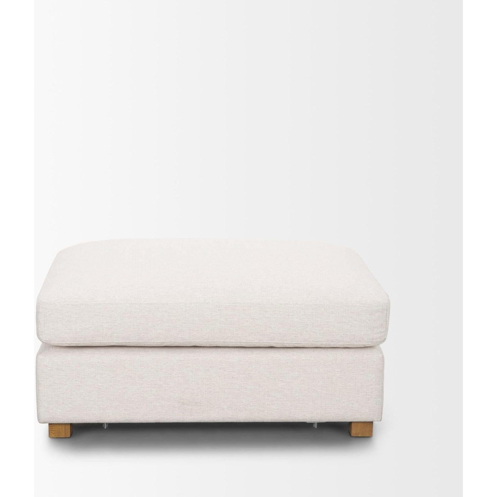 Mercana Halston Ottoman Performance Fabric Clearance