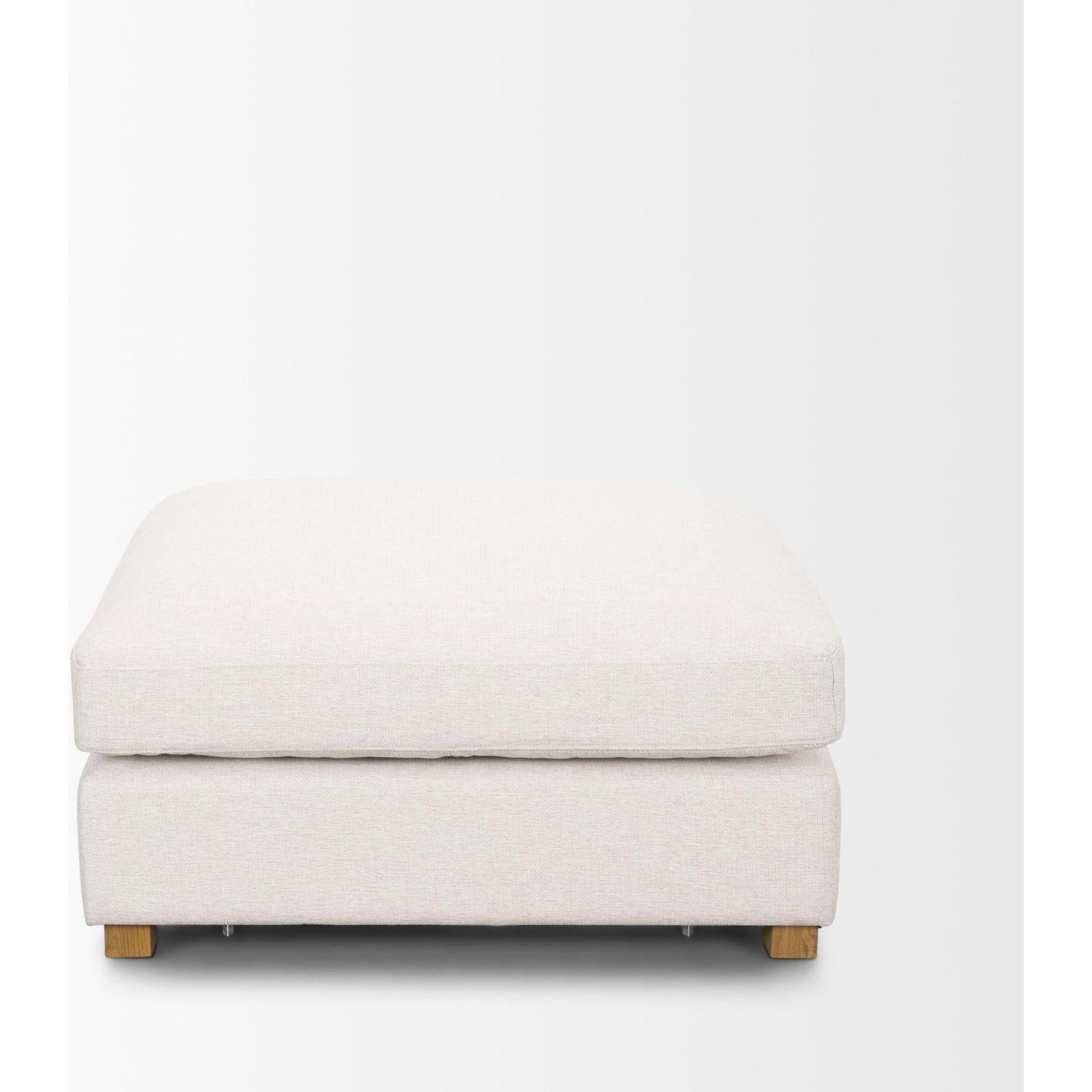 Mercana Halston Ottoman Performance Fabric Clearance