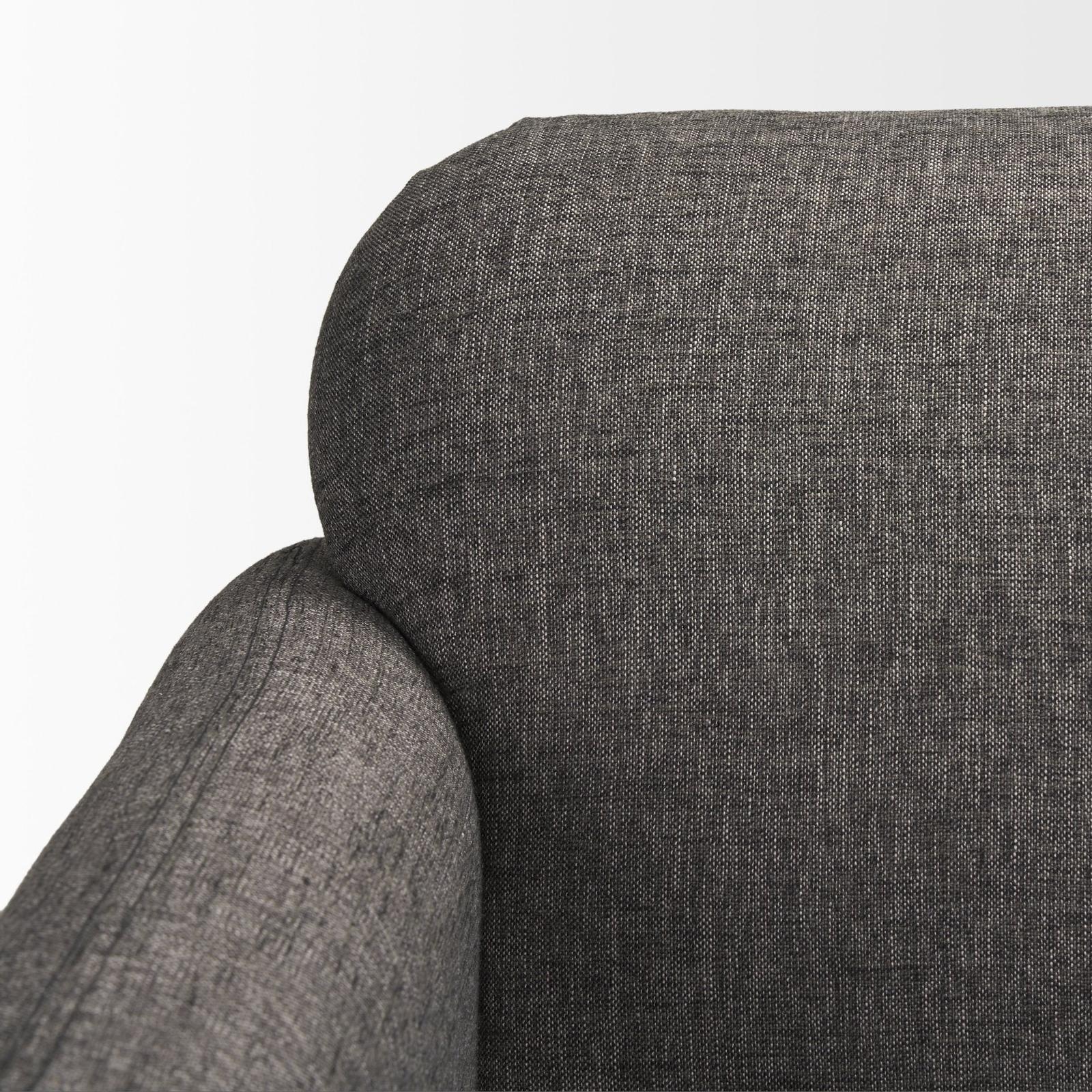 Mercana Hale Sofa W/ Medium Brown Wood Clearance