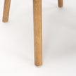 Mercana Owen Dining Chair W/ Medium Brown Wood and Beige Fabric