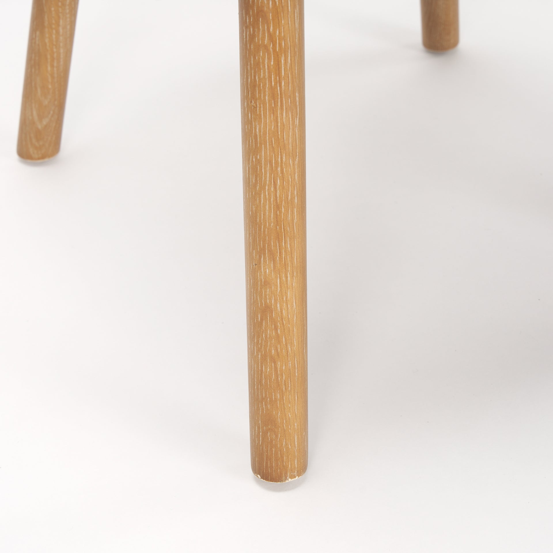 Mercana Owen Dining Chair W/ Medium Brown Wood and Beige Fabric
