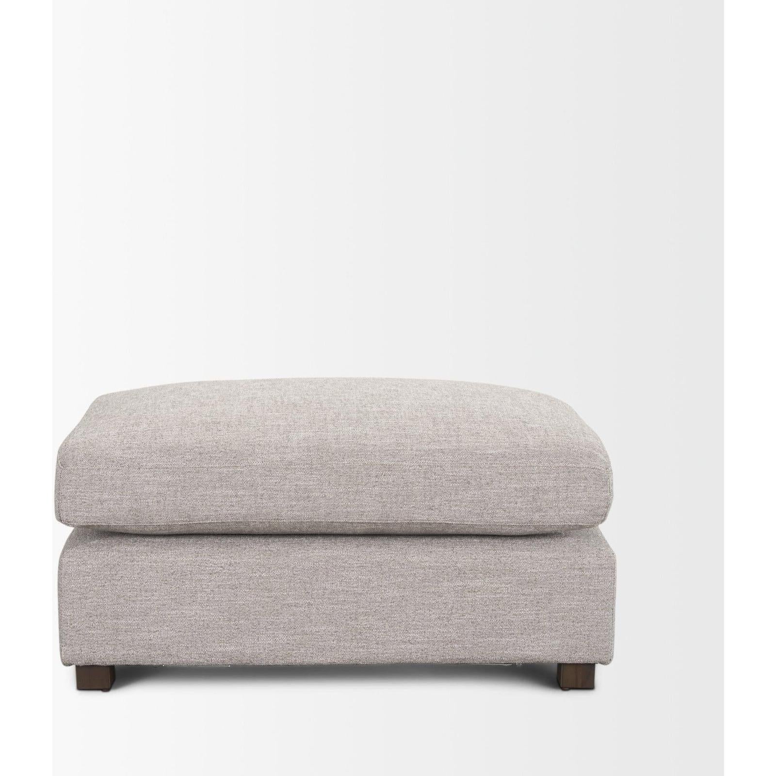 Mercana Halston Ottoman Performance Fabric Clearance