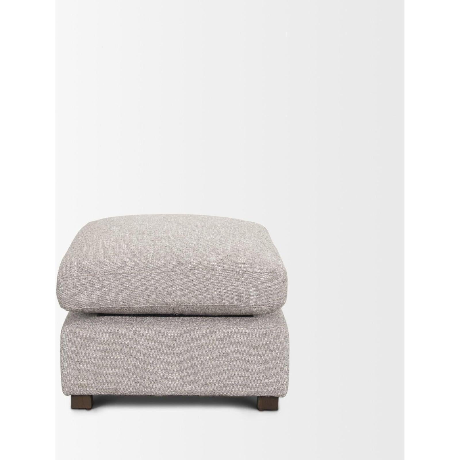 Mercana Halston Ottoman Performance Fabric Clearance