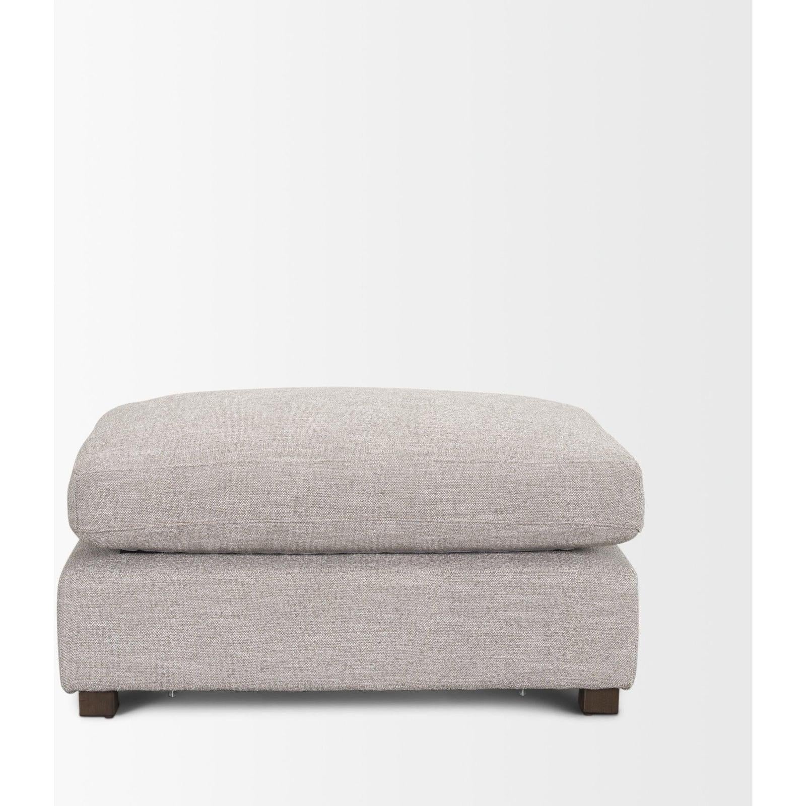 Mercana Halston Ottoman Performance Fabric Clearance