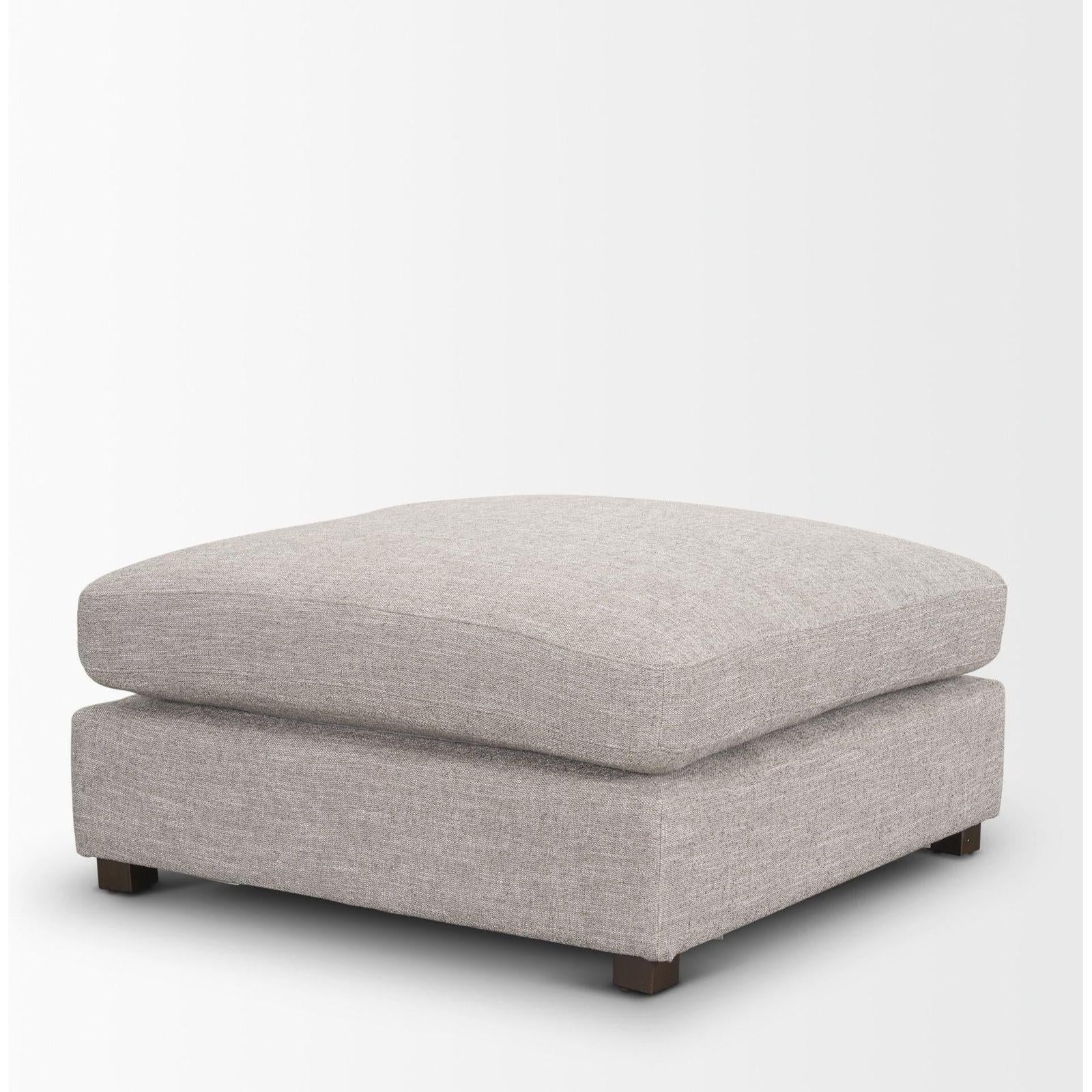 Mercana Halston Ottoman Performance Fabric Clearance