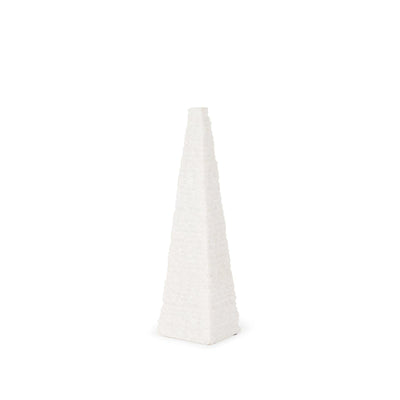 Mercana Pyramis White Rough Marble Obelisk Clearance