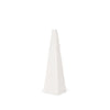 Mercana Pyramis White Rough Marble Obelisk Clearance