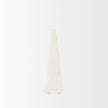 Mercana Pyramis White Rough Marble Obelisk Clearance