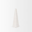 Mercana Pyramis White Rough Marble Obelisk Clearance