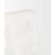 Mercana Cavetto White Marble Bookends w/rough Carving S/2
