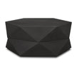 Mercana Arreto Hexagonal Hinged Solid Wood Top and Base Coffee Table