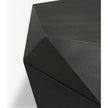 Mercana Arreto Hexagonal Hinged Solid Wood Top and Base Coffee Table