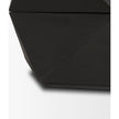 Mercana Arreto Hexagonal Hinged Solid Wood Top and Base Coffee Table