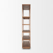Mercana Bela Arched Shelving Unit Medium Brown Wood