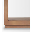 Mercana Bela Arched Shelving Unit Medium Brown Wood