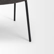 Mercana Corey Dining Chair w/ Gray Fabric & Matte Black Metal Clearance