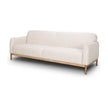 Mercana Hale Sofa W/ Medium Brown Wood Clearance
