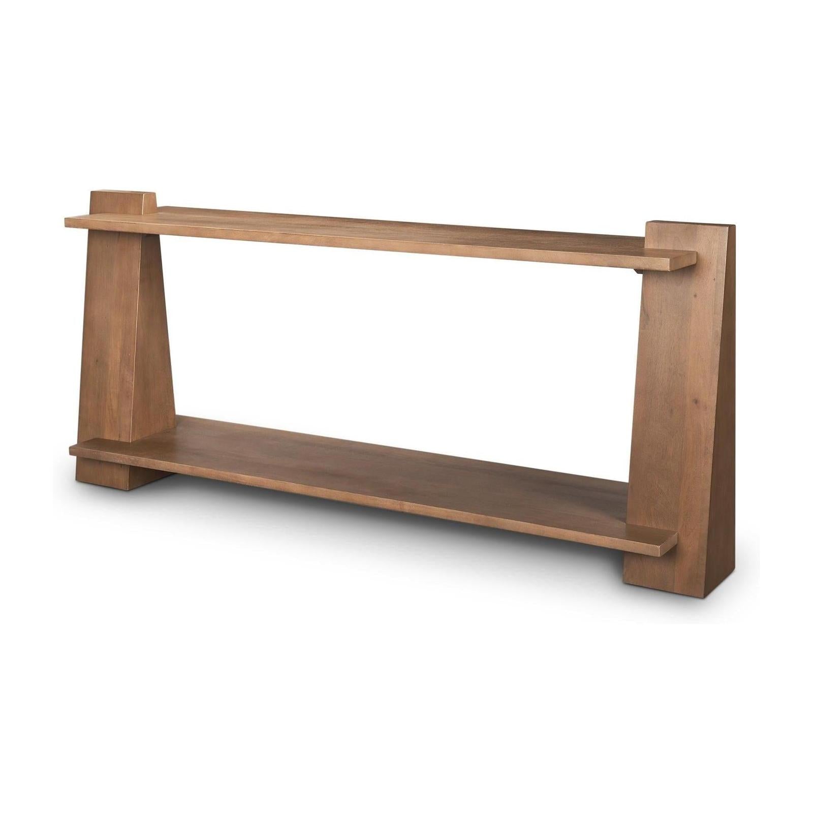 Mercana Eula Medium Brown Wood Console Table
