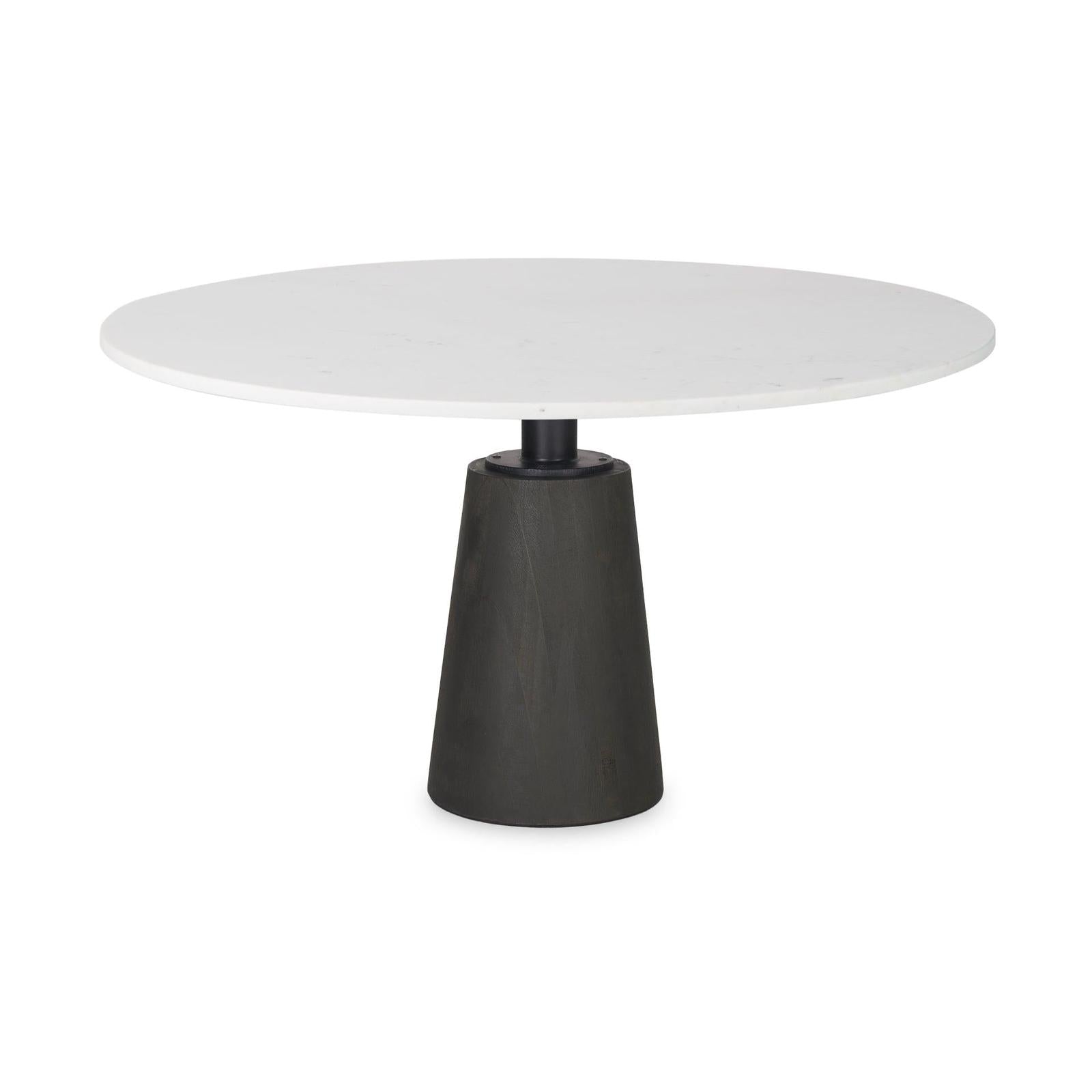 Mercana Maxwell Round Accent Pedestal Bistro Table