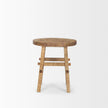 Mercana Rosie Small Brown Wood End Table