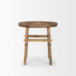 Mercana Rosie Large Brown Wood End Table